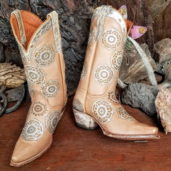 SOLD! Dan Post cowboy boots 7M - Picture 8 of 9